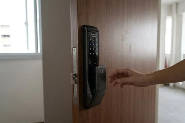 Digital Lock Installation work example 3